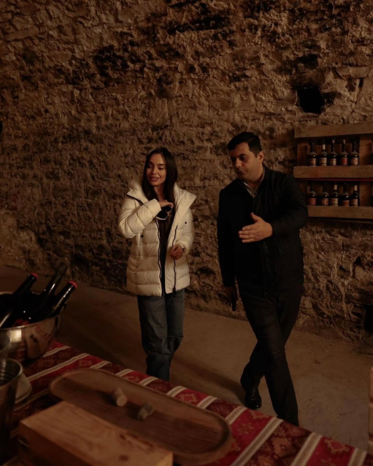 Leyla və Alena Əliyevalar Göygöldə - FOTOLAR